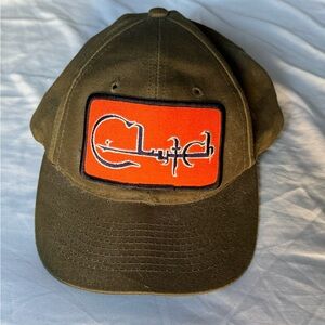 Vintage 1990s Clutch embroidered patch baseball cap official Rare OBO